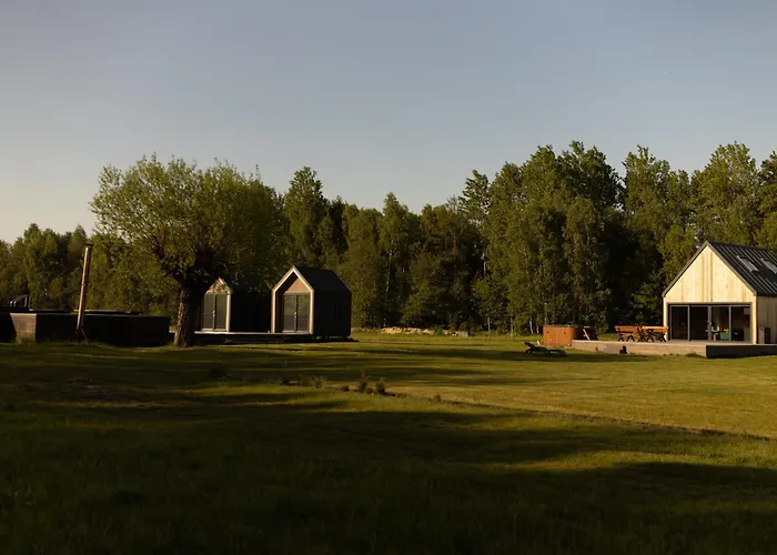 Nowoczesny Drewniany Chill House Długosiodło